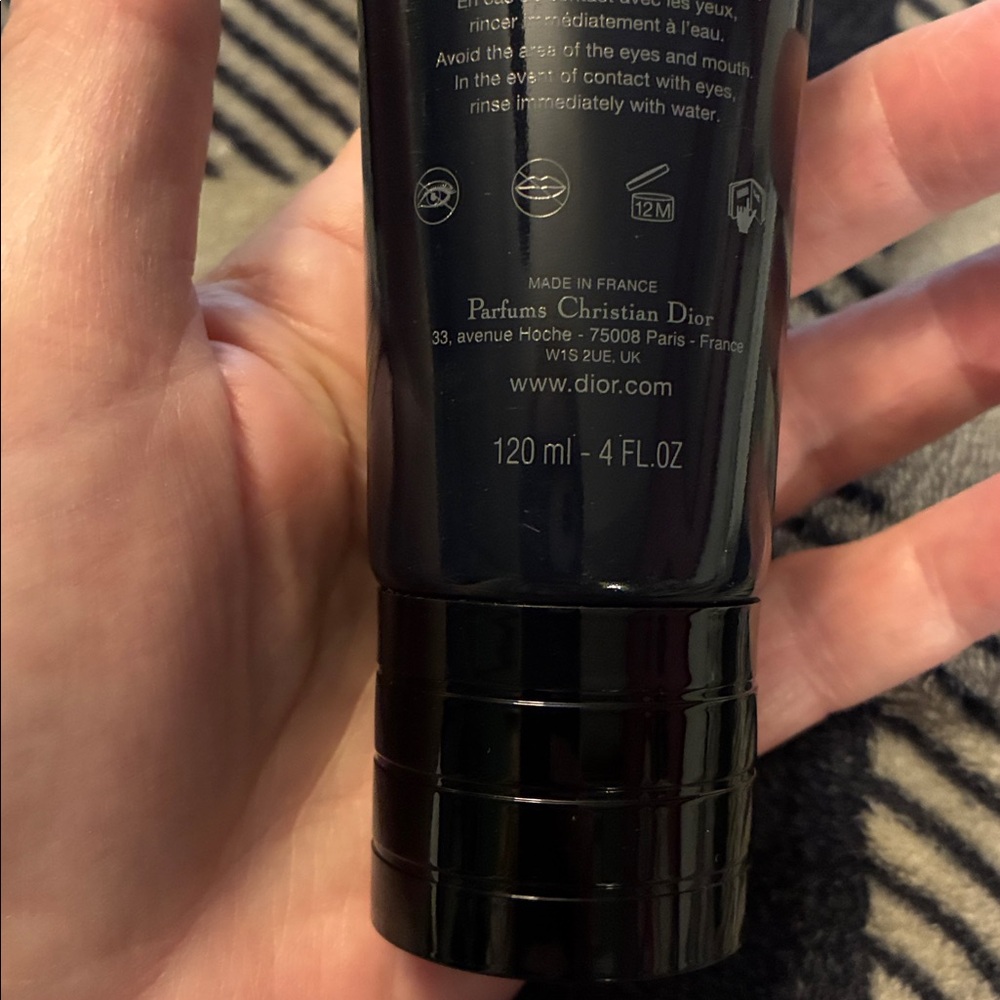 Dior Sauvage Face Cleanser - Mask Black New No Box - Picture 3 of 3